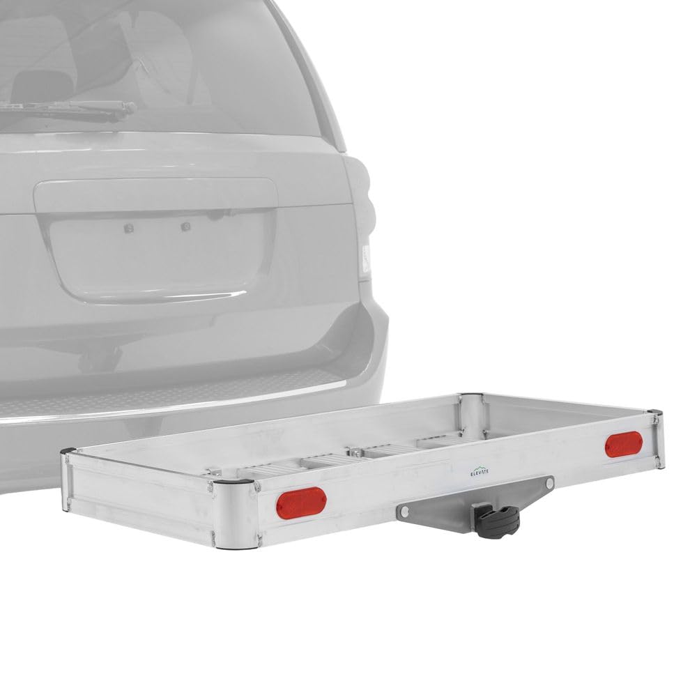 Aluminum Folding Hitch Cargo Carrier 500 lb Y991098