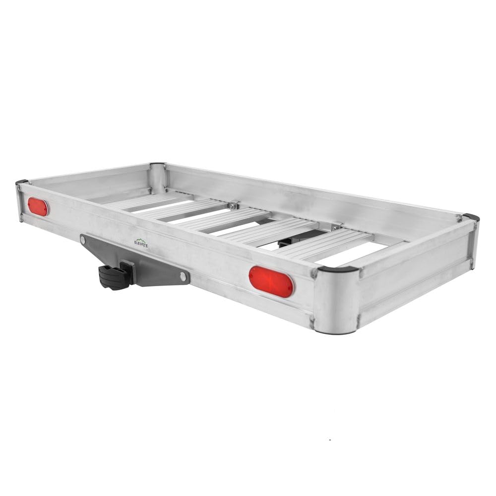 Aluminum Folding Hitch Cargo Carrier 500 lb Y991098