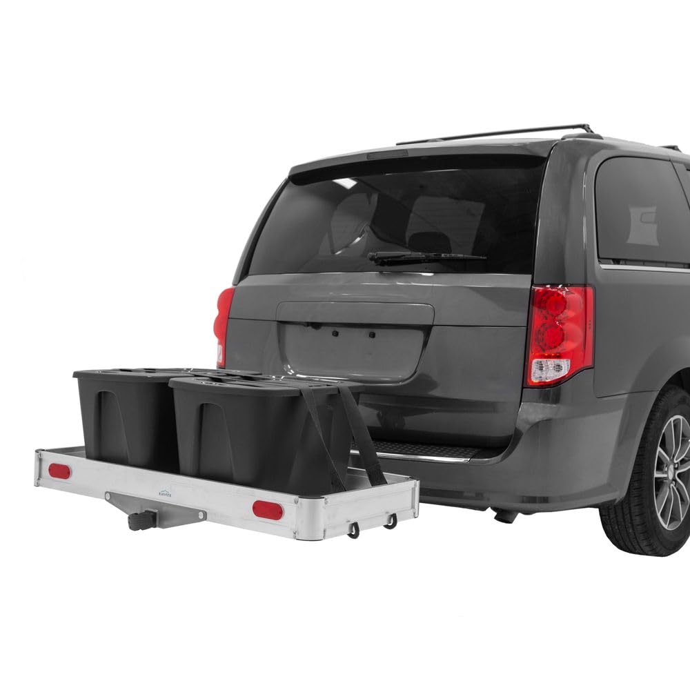 Aluminum Folding Hitch Cargo Carrier 500 lb Y991098