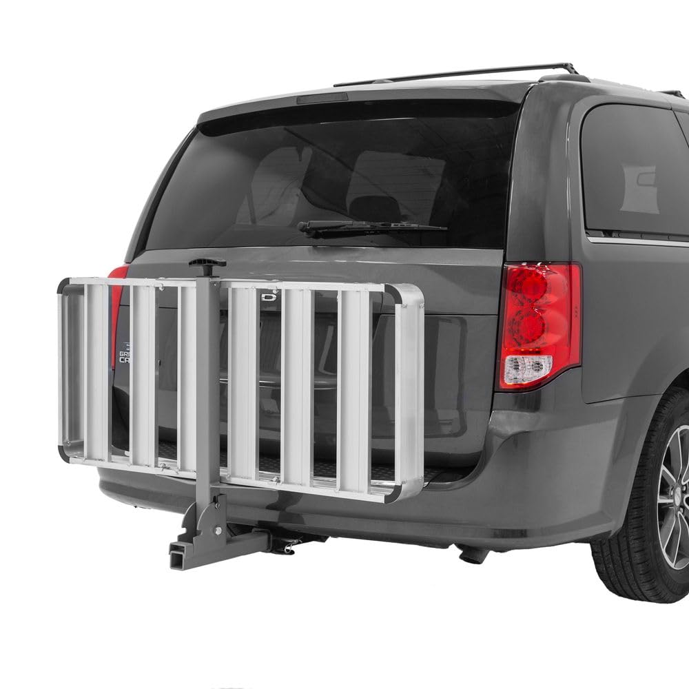 Aluminum Folding Hitch Cargo Carrier 500 lb Y991098