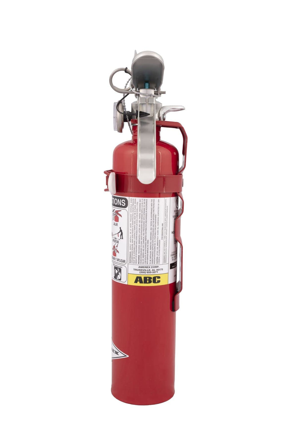 2.5 Pound ABC Dry Chemical Fire Extinguisher with Wall Bracket Q366190