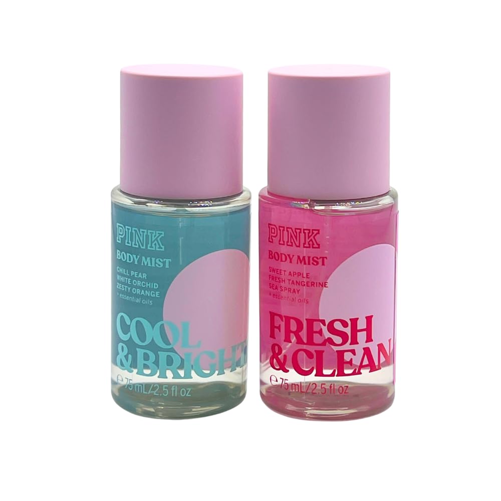2.5 fl oz Mini Body Mist Set of 2 D5894