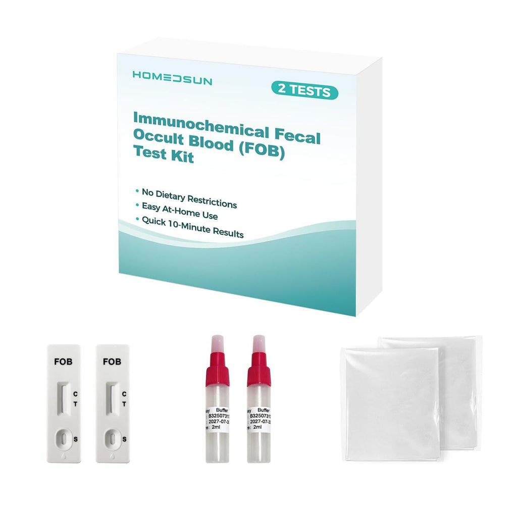 2-Pack Immunochemical Fecal Occult Blood Home Test Kit I969