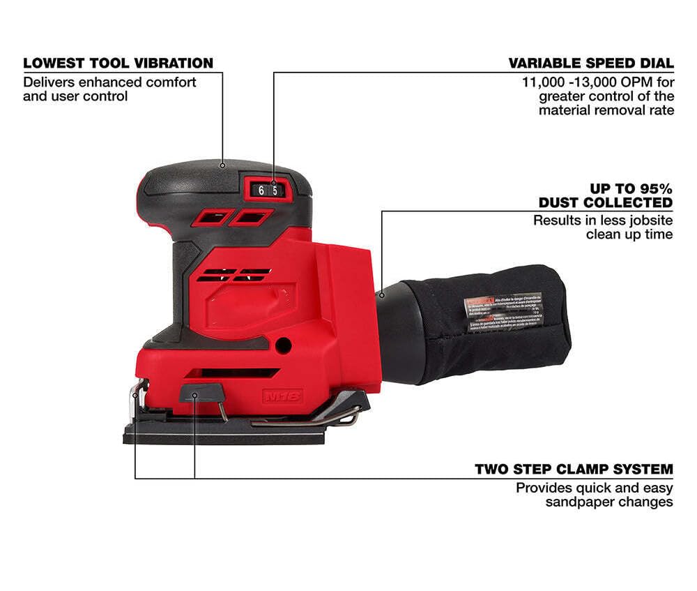 Cordless Orbital Sheet Sander T156354