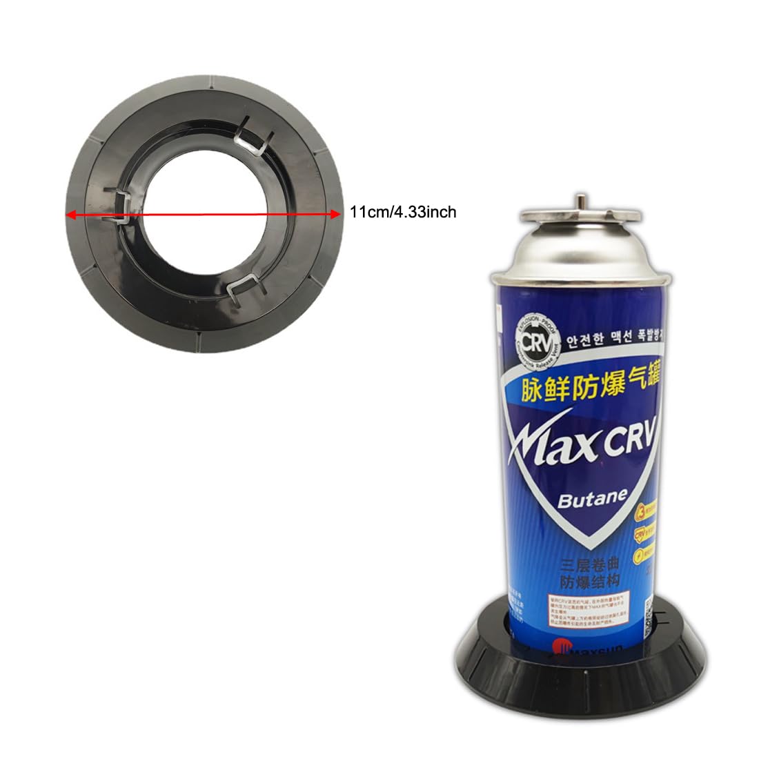 Butane Canister Base Holder Stand Stabilizer I860