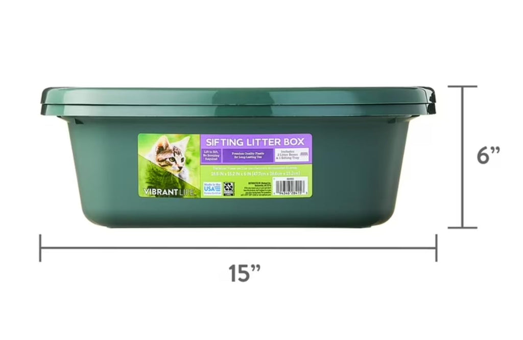 Sifting Cat Litter Box 3 Piece Set Y92379