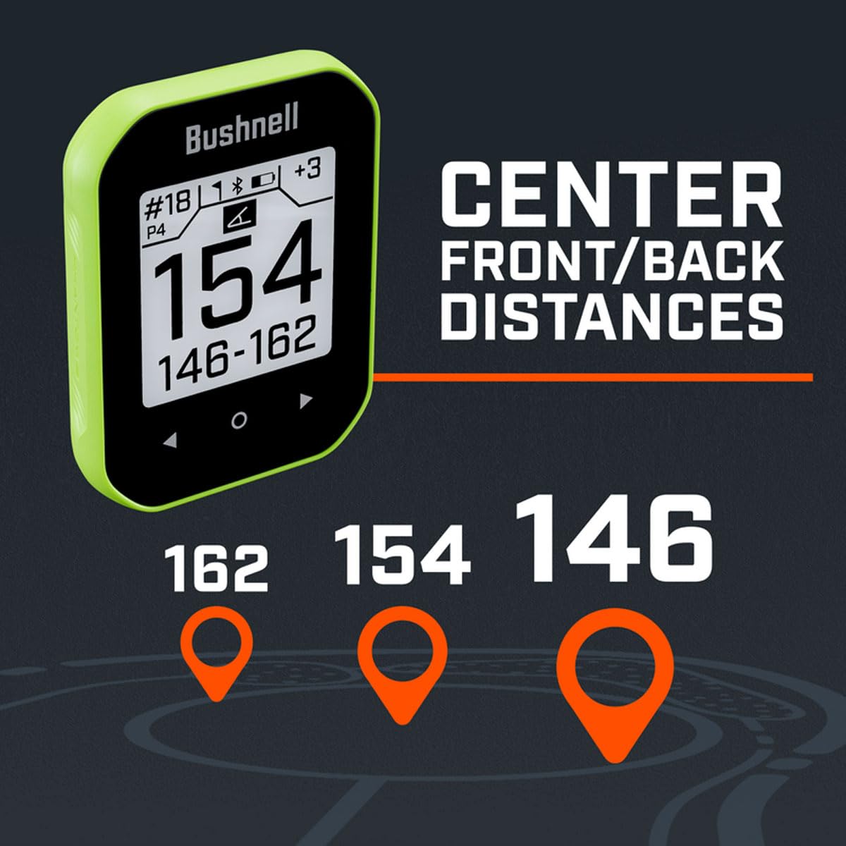 Black Golf GPS Handheld R606