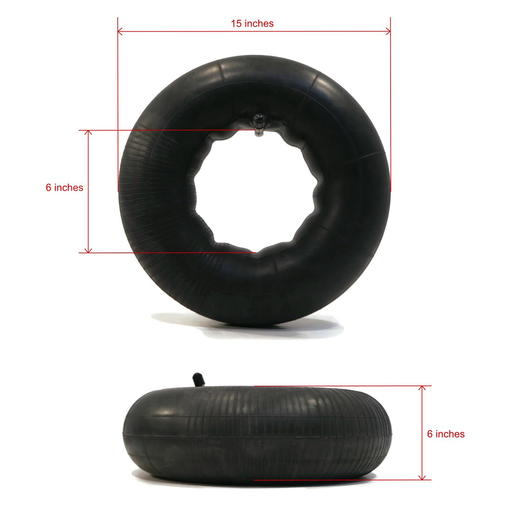 4-Pack 15x6.00-6 Tire Inner Tube with TR13 Straight Stem O61166