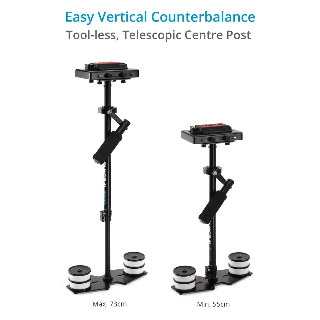 Handheld Stabilizer with Quick Release Plate and Table Clamp Y55664