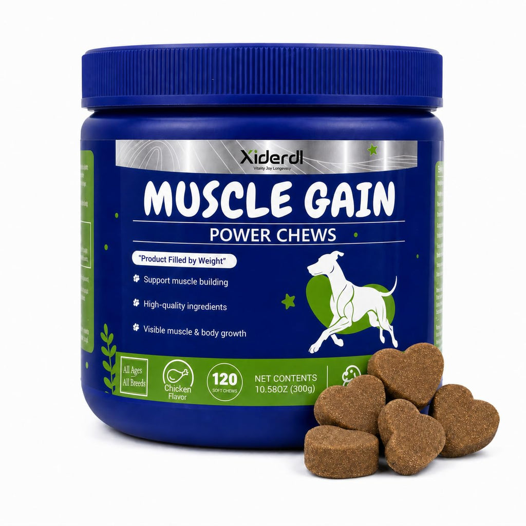 High Protein Muscle Support Soft Chews for Dogs, 120 Count H321185