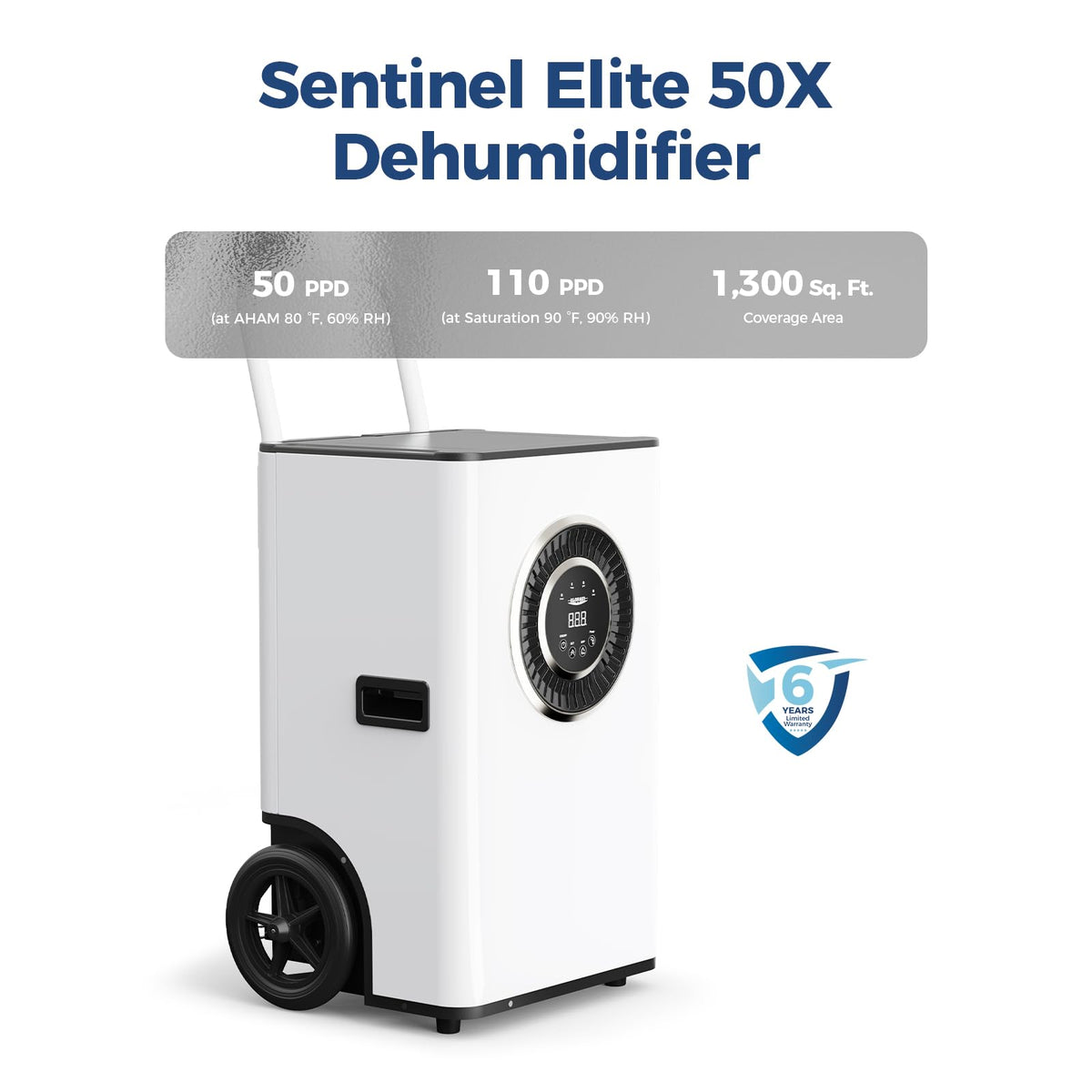 110 PPD Portable Commercial Dehumidifier with Pump A934181