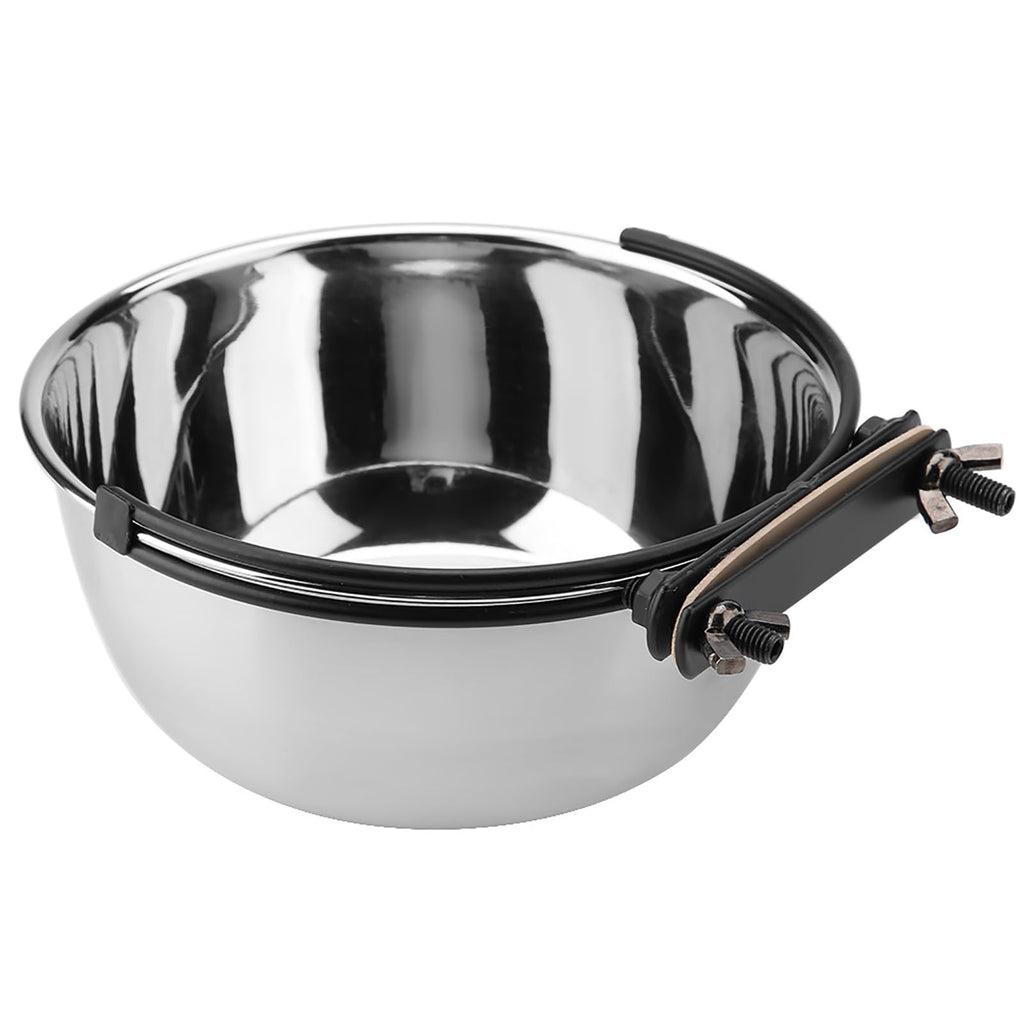 Stainless Steel Hanging Food Water Bowl Feeder E451