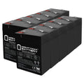 6V 4.5AH SLA Battery 10 Pack U832752