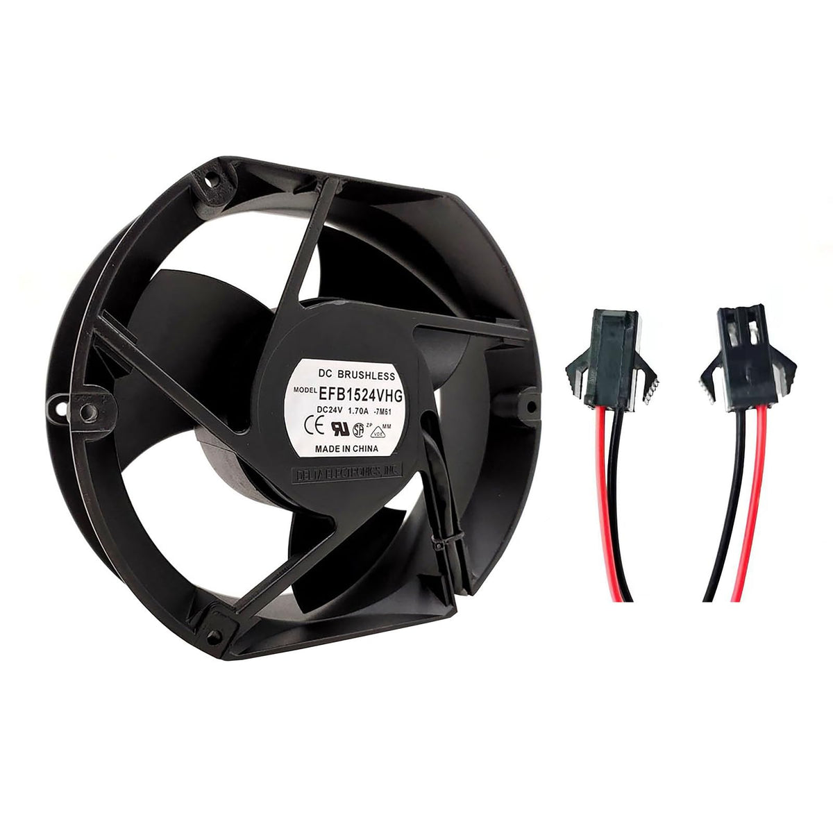 172mm Cooling Fan 24V 1.7A W43183