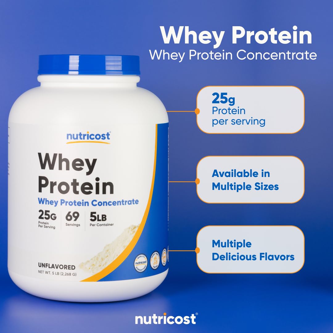 Whey Protein Concentrate Powder 5 LB T38693