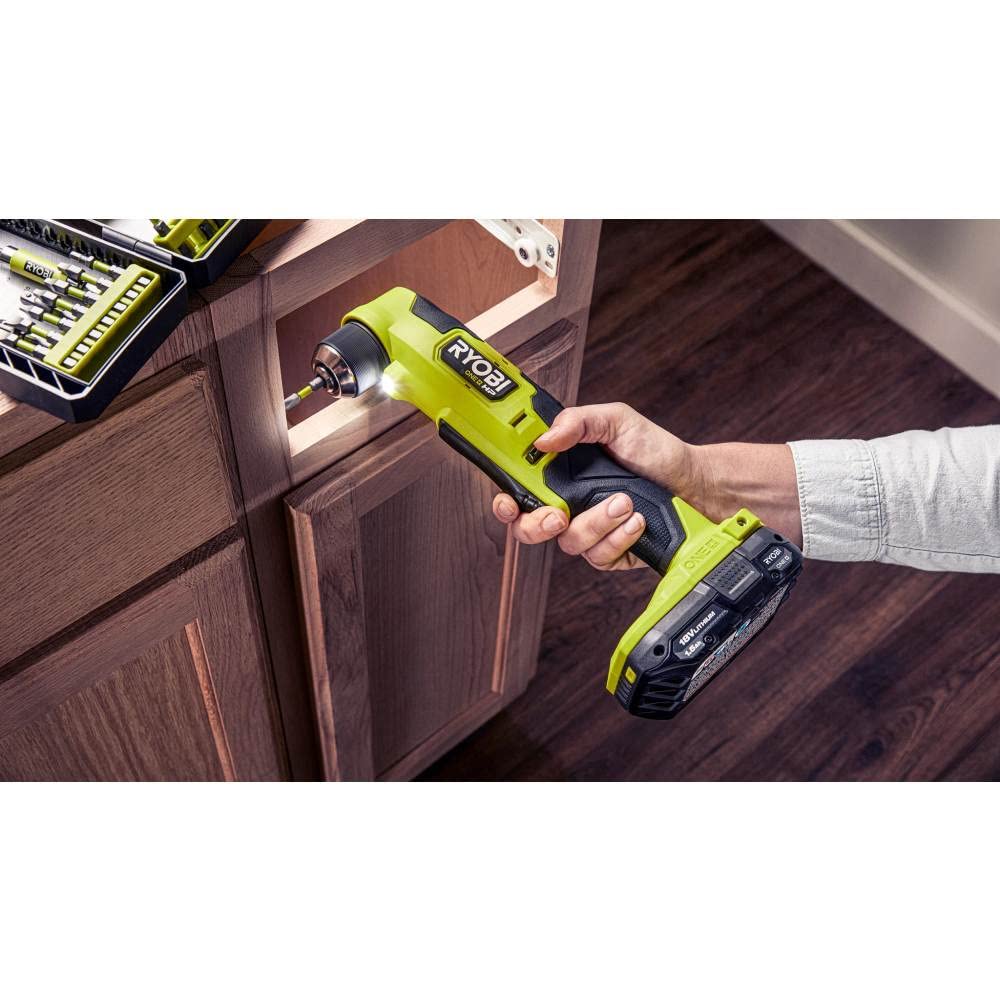 18V Brushless Cordless Compact 3/8 in. Right Angle Drill Kit D748916