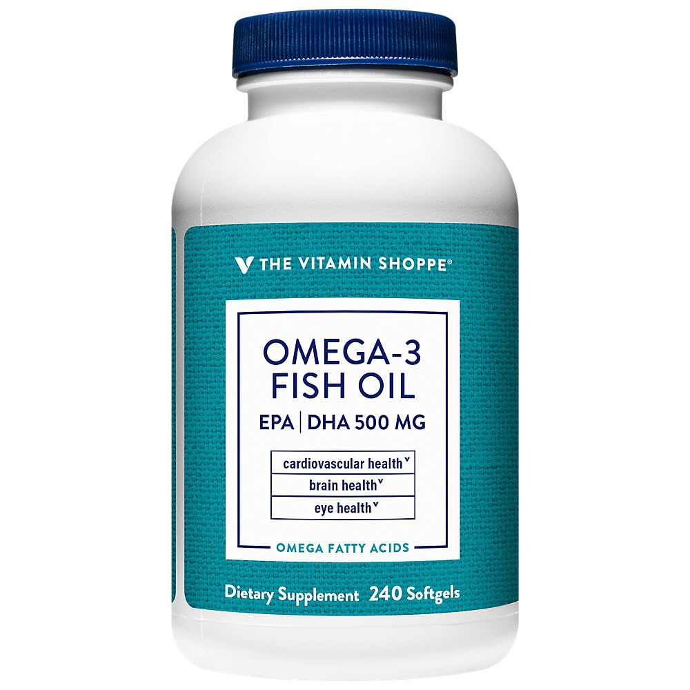Omega 3 Fish Oil 1000 MG 240 Softgels Q715