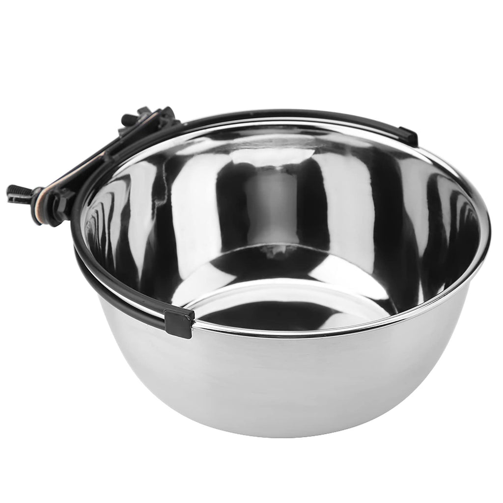 Stainless Steel Hanging Food Water Bowl Feeder E451
