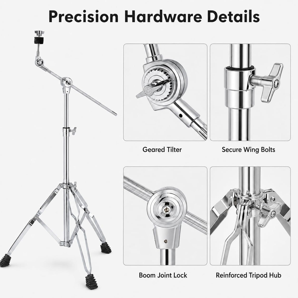 Adjustable Boom Cymbal Stand K140668