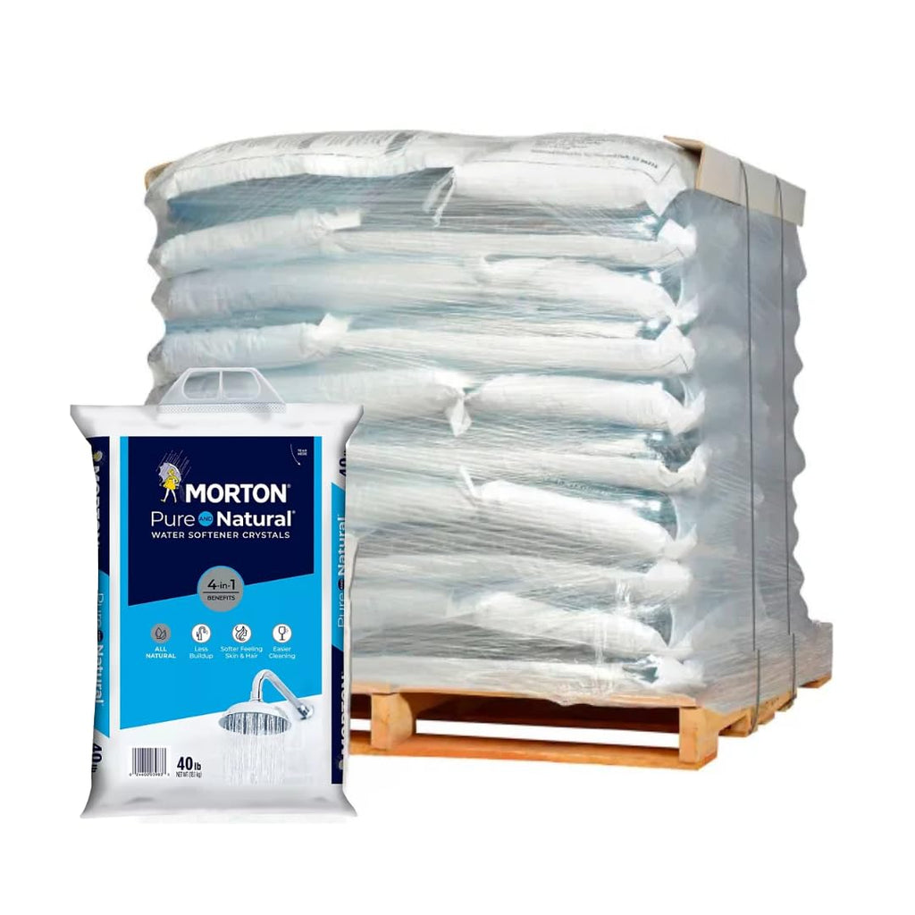 Pure and Natural Water Softener Crystals 40lb 56 Bags K767