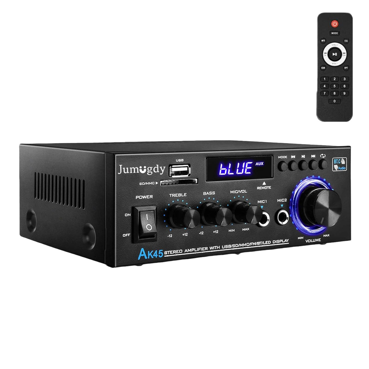 800W 2 Channel Bluetooth Power Amplifier E839