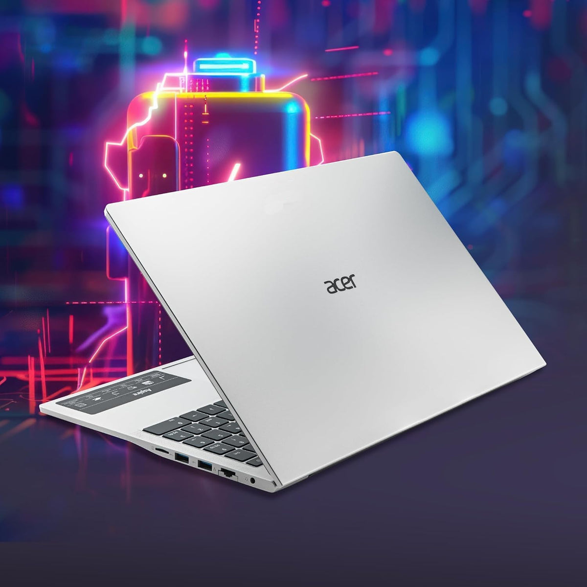 Slim Laptop Intel Core I3 8GB RAM 256GB SSD 15.6" FHD Windows 11 B3689