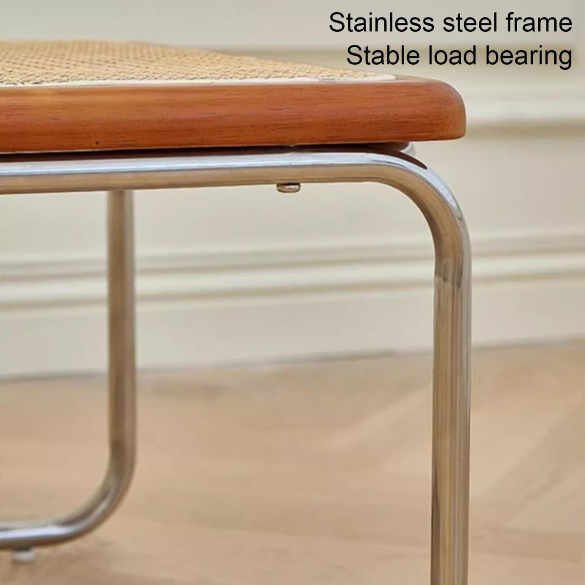Mid Century Modern Coffee Table Set of 2 Square Metal Base C715553