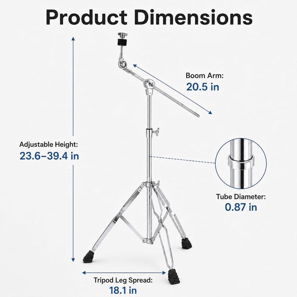 Adjustable Boom Cymbal Stand K140668