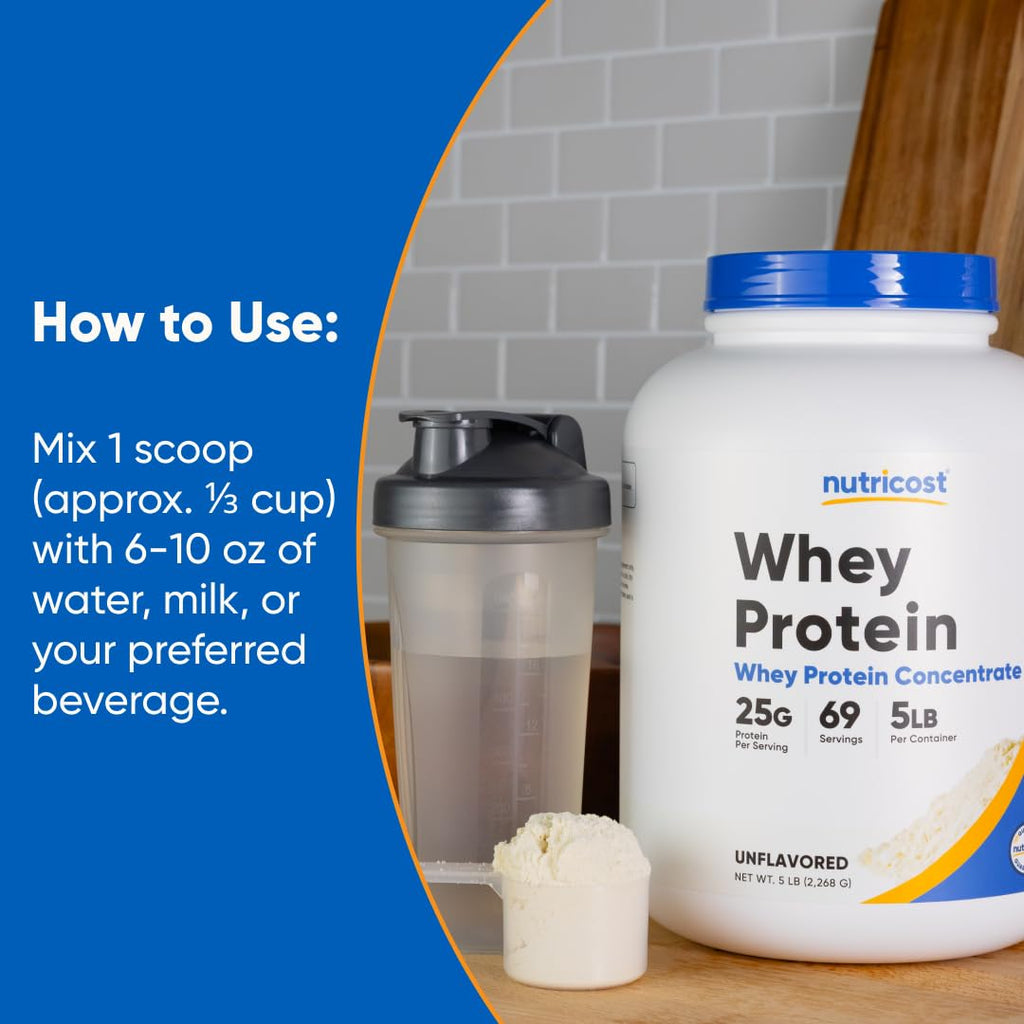 Whey Protein Concentrate Powder 5 LB T38693