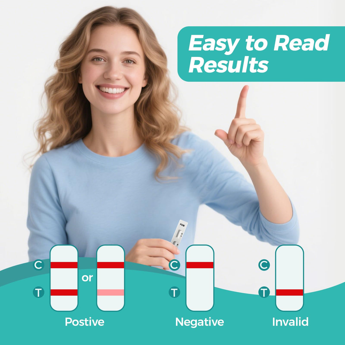 2-Pack Immunochemical Fecal Occult Blood Home Test Kit I969