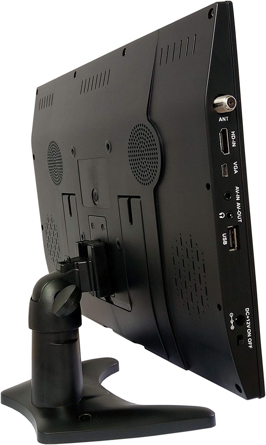 14” Portable LCD TV Monitor 1080P Rechargeable Battery Operated with Remote Control K24261