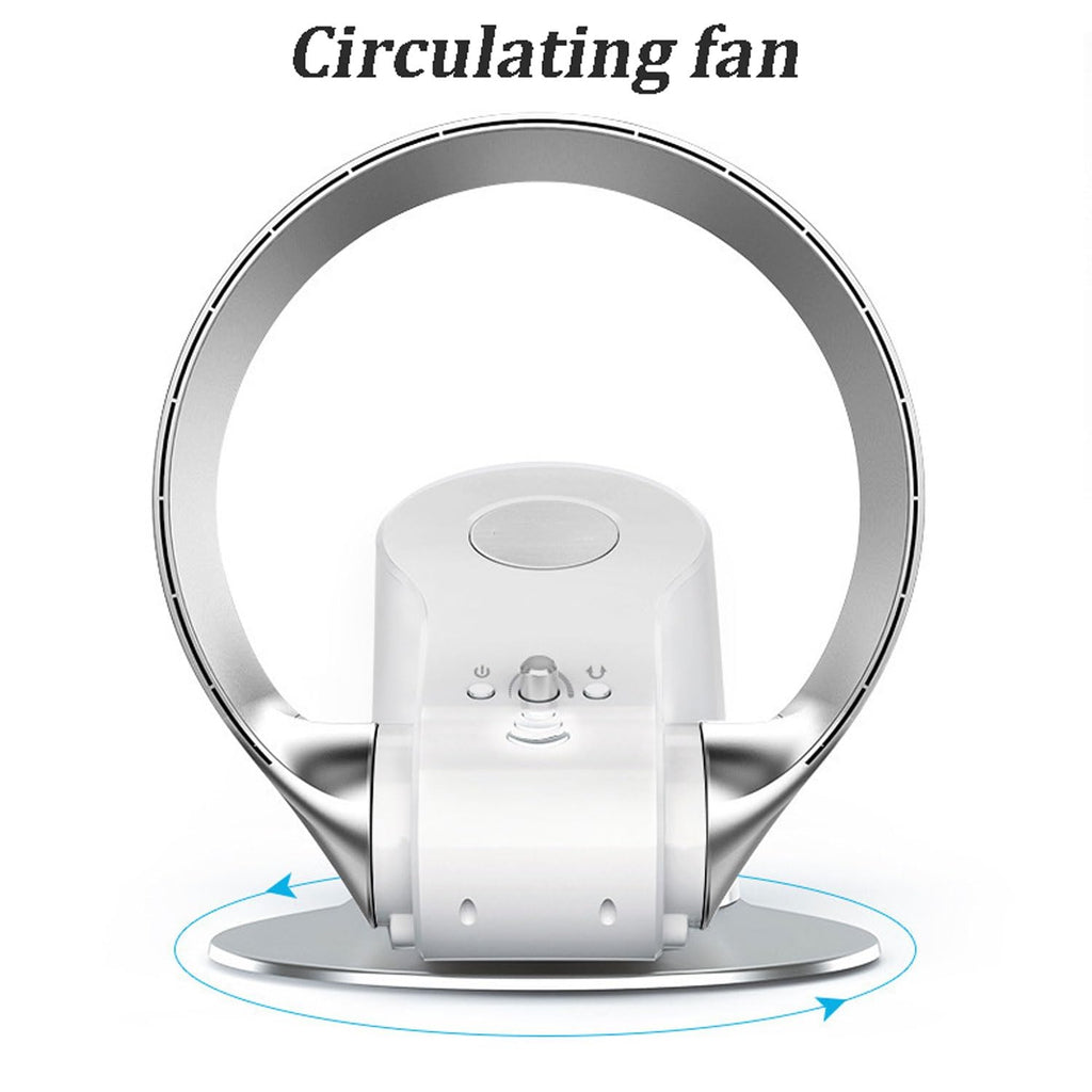 Bladeless Cooling Table Fan Wall Mount 3 Speeds Timer R511202