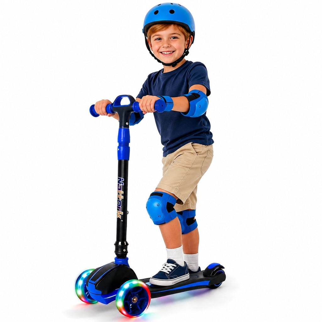 Kids 3-Wheel Foldable Kick Scooter R69694