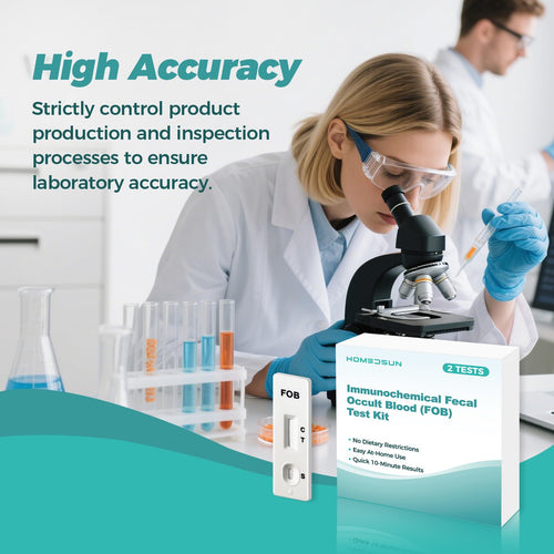 2-Pack Immunochemical Fecal Occult Blood Home Test Kit I969