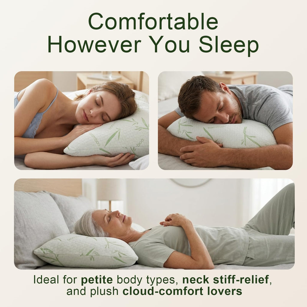 King Size Set of 2 Down Alternative Pillows P572