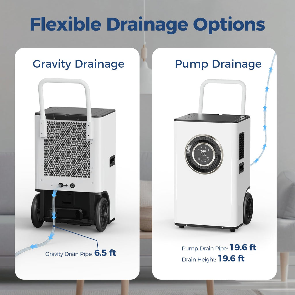 110 PPD Portable Commercial Dehumidifier with Pump A934181