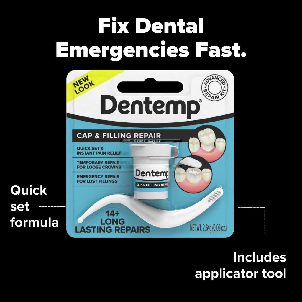 Loose Cap and Lost Filling Repair Dental Kit B79312