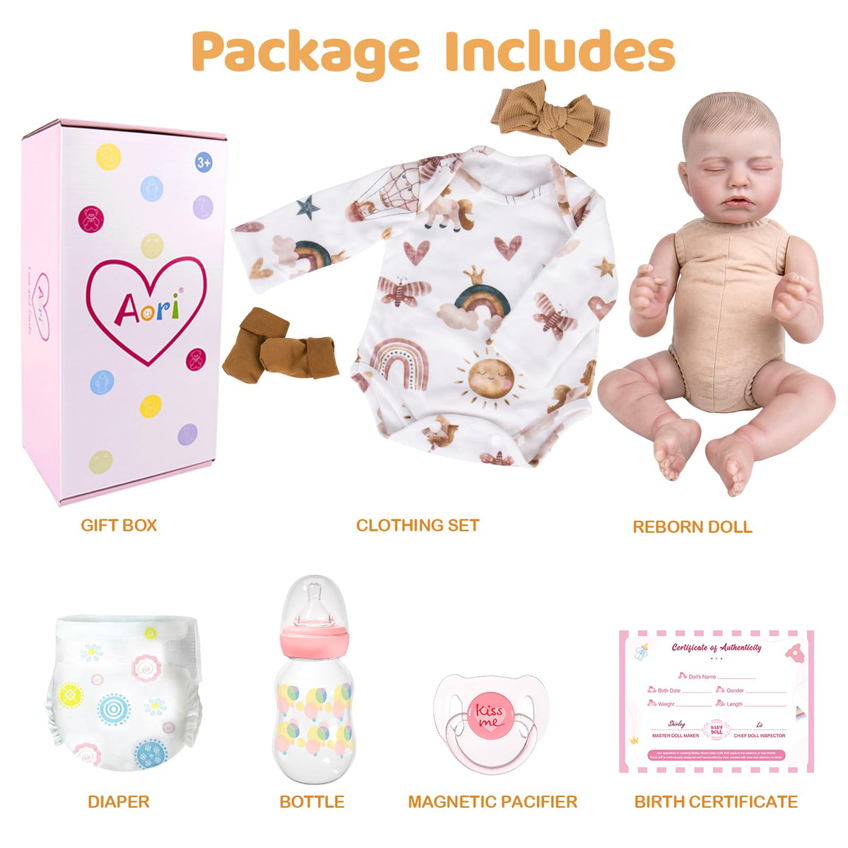 20-Inch Newborn Girl Doll Y277883