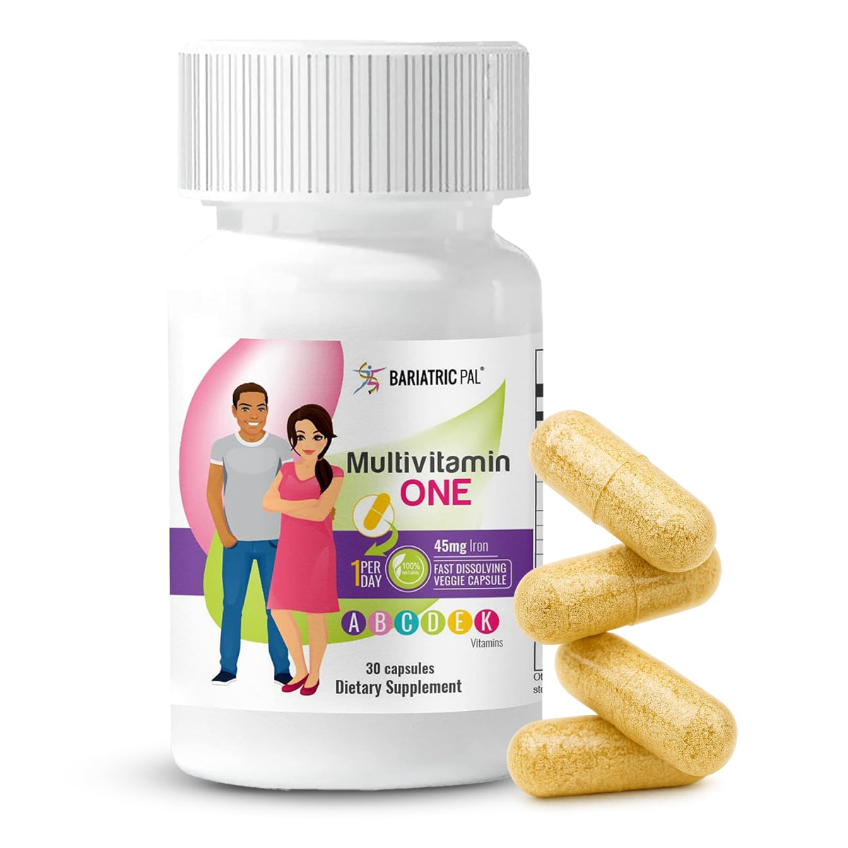 Bariatric Multivitamin 45mg Iron 30 Ct I687