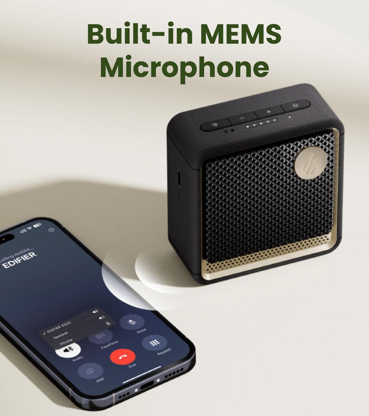 Portable Bluetooth Speaker IP67 Black U36447