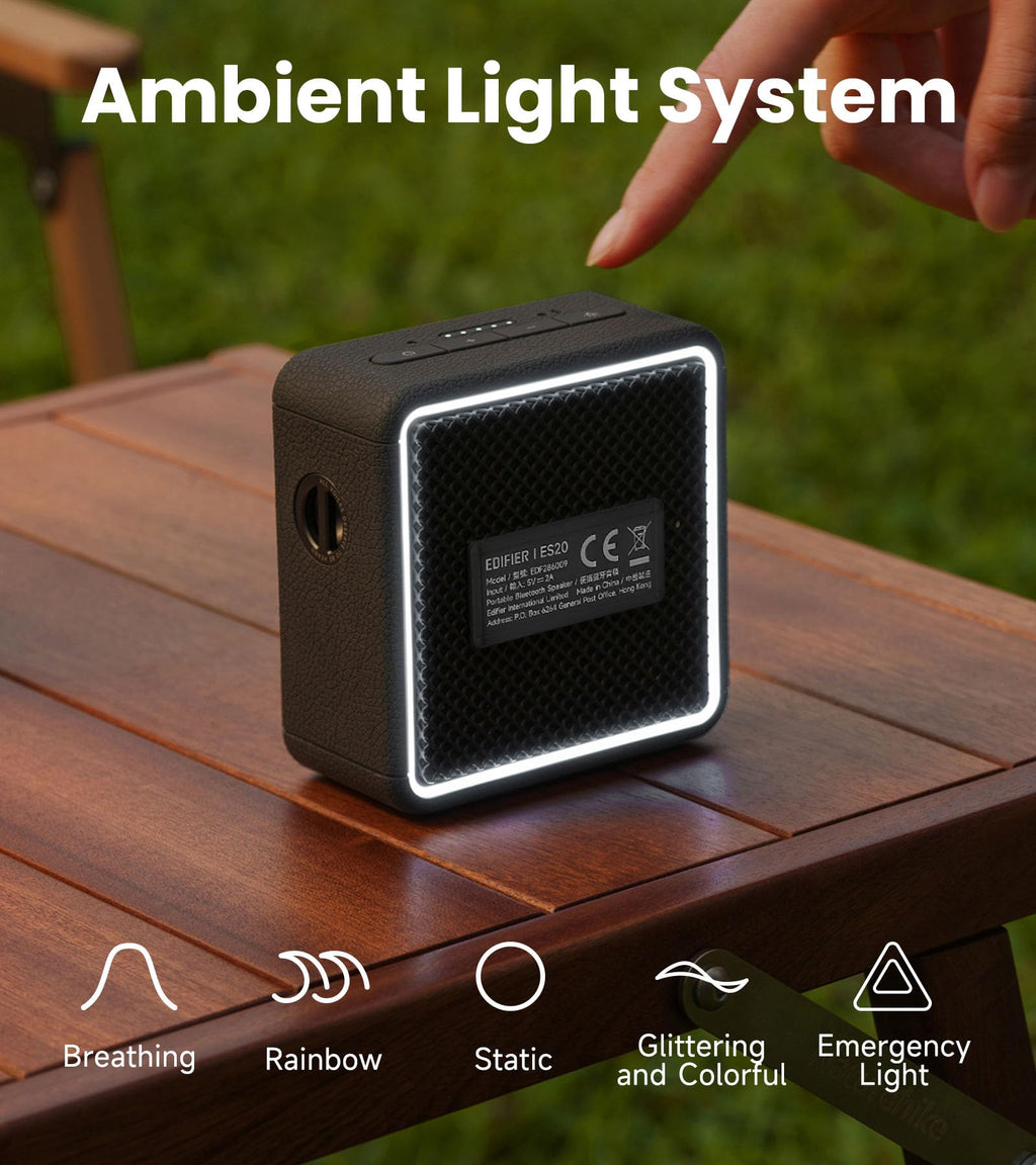 Portable Bluetooth Speaker IP67 Black U36447