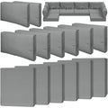 14 Piece Outdoor Waterproof Cushion Covers with Zipper W444400