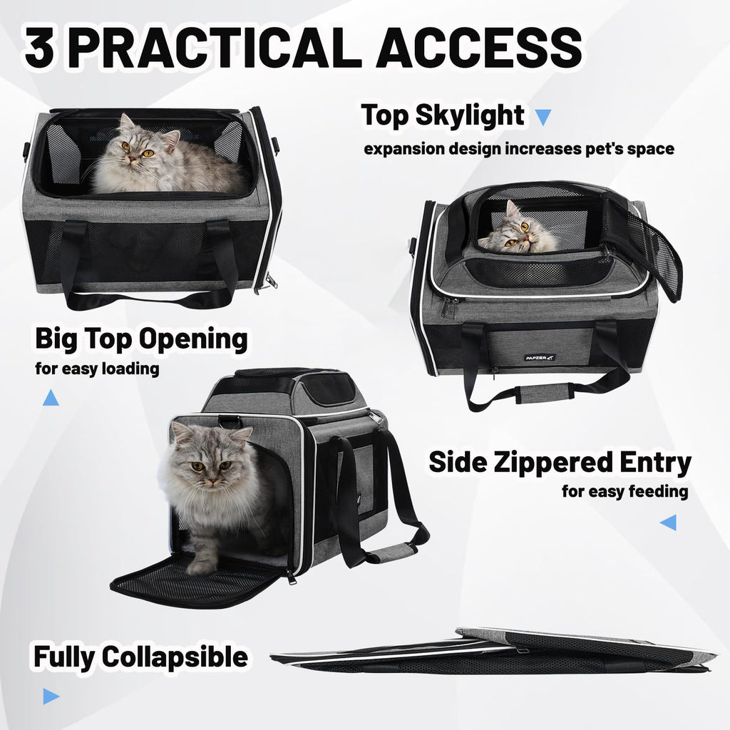 Top-Expandable Cat Carrier 18x11x11 V2589