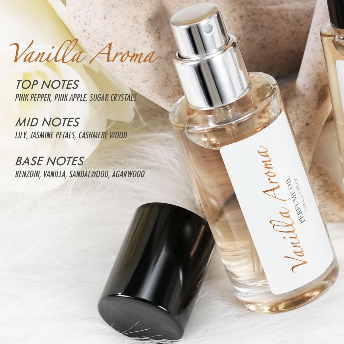 Vanilla Perfume Oil Spray 0.5fl.oz 15mL Z202
