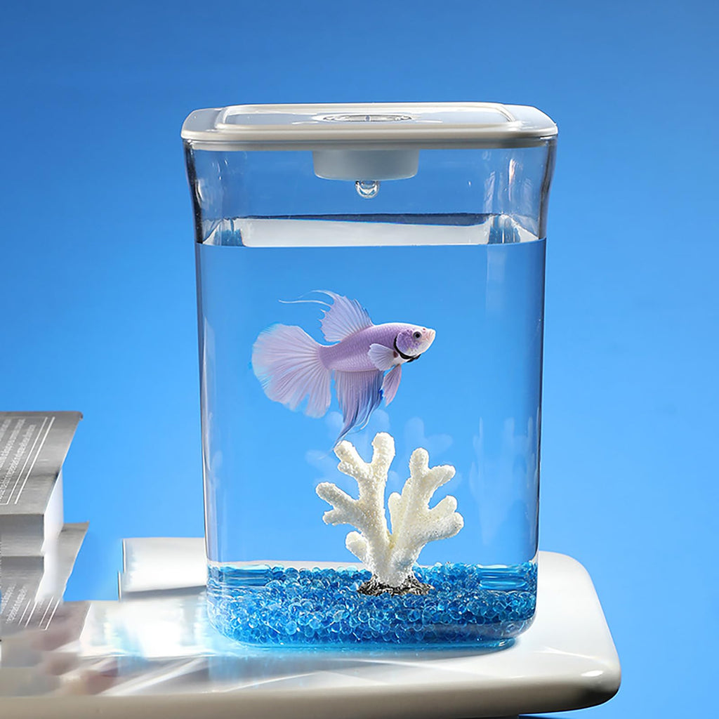 Micro Cube Fish Tank Starter Kit with LED Lighting S89157