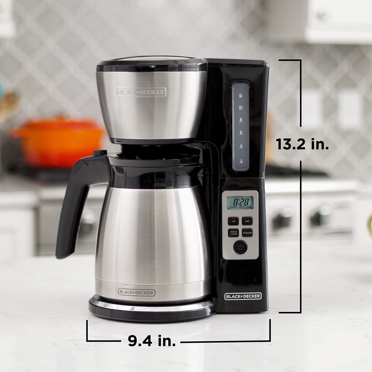 12 Cup Thermal Programmable Coffee Maker A544
