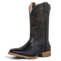 Mens Cowboy Boots Square Toe Wide Fit V85886
