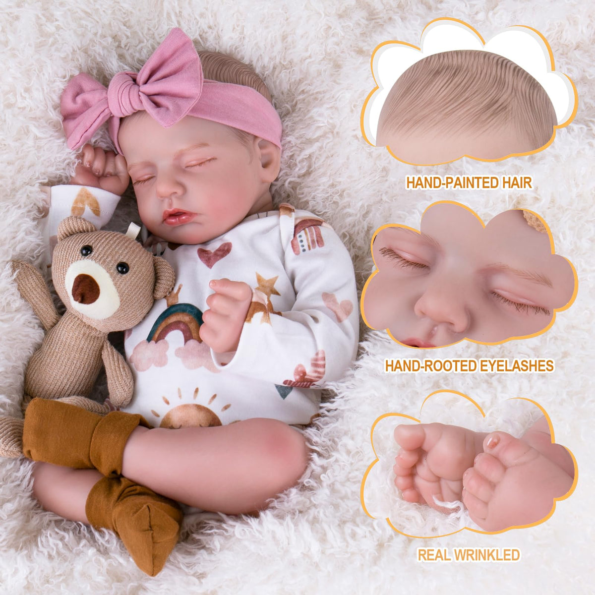 20-Inch Newborn Girl Doll Y277883