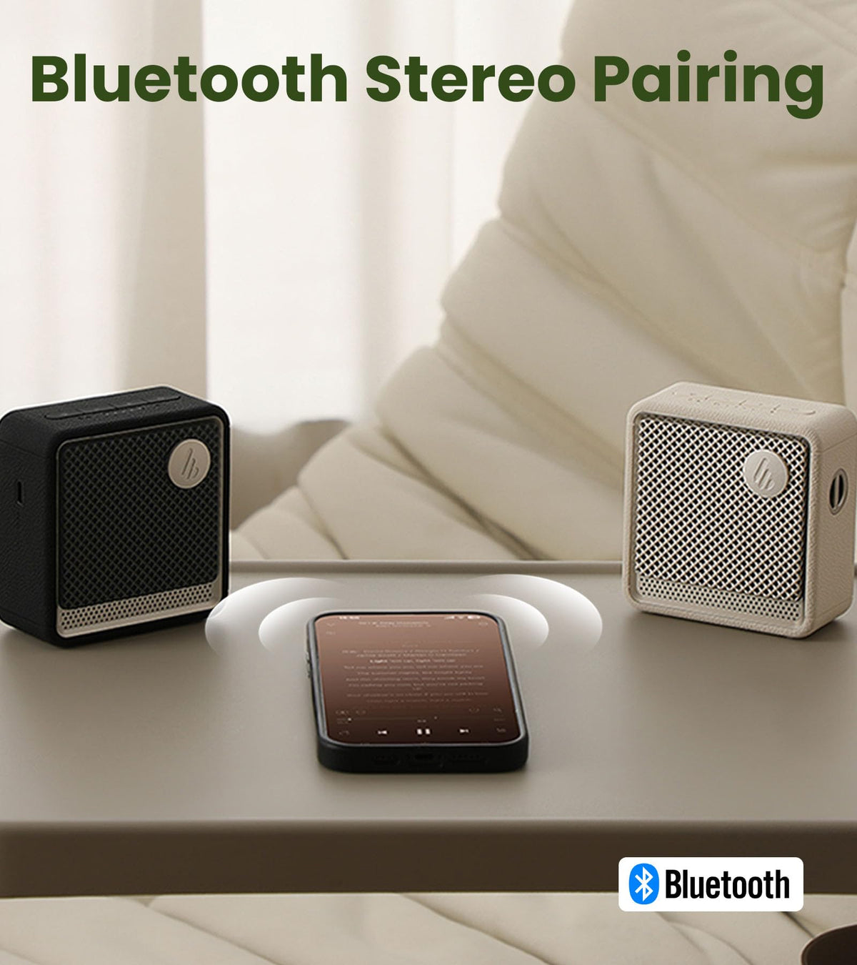 Portable Bluetooth Speaker IP67 Black U36447