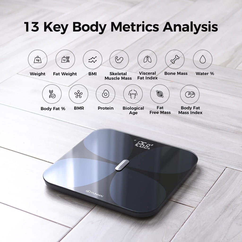 Smart Bluetooth Body Composition Scale 400lb T244439